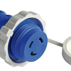 Spina + cavo 10 m blu 30 A